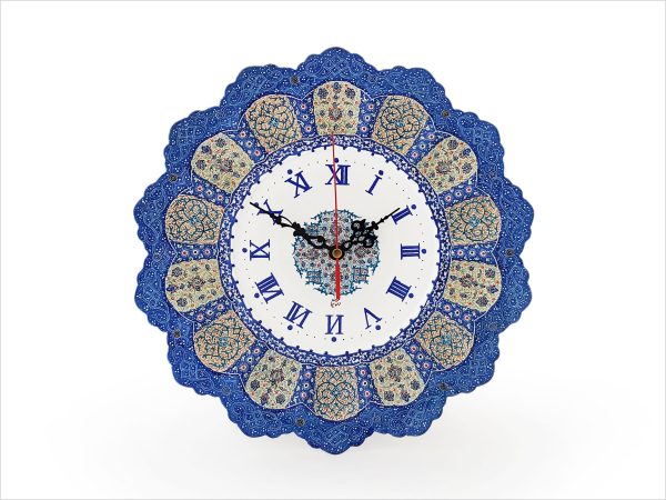 Enameled Wall Clock 30 Cm