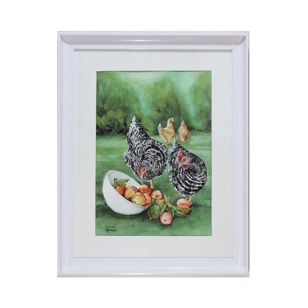 watercolor painting of the farm 55×68cm decora.pt 001