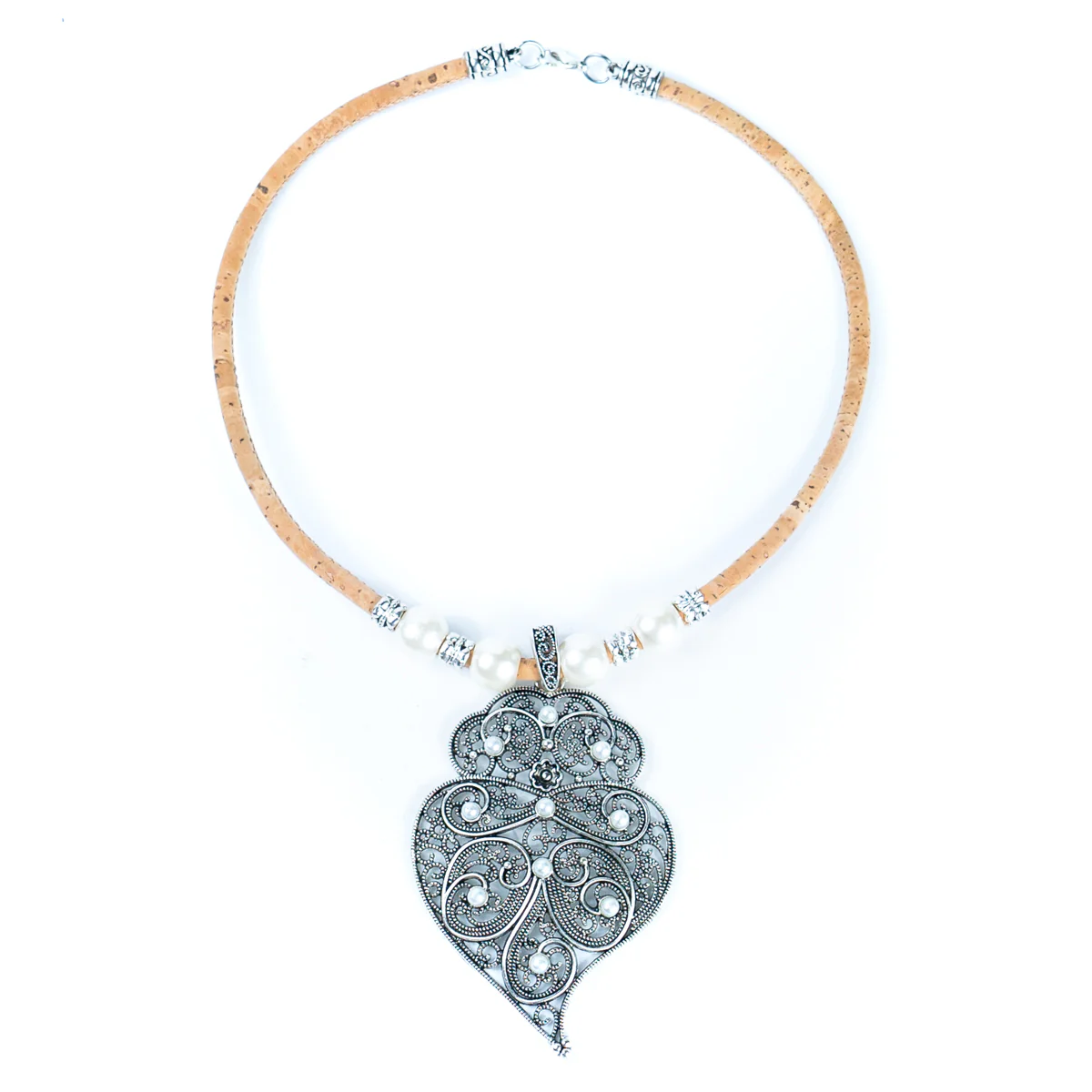 Handmade Cork Cord Necklaces for Women – 5 Shades of Style