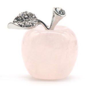 Rose quartz Semi-precious Stone Ornament