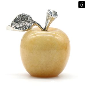 Natural Semi-precious Topaz Stone Ornament