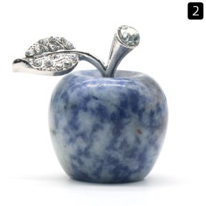 Blue Jade Semi-precious Stone Ornament