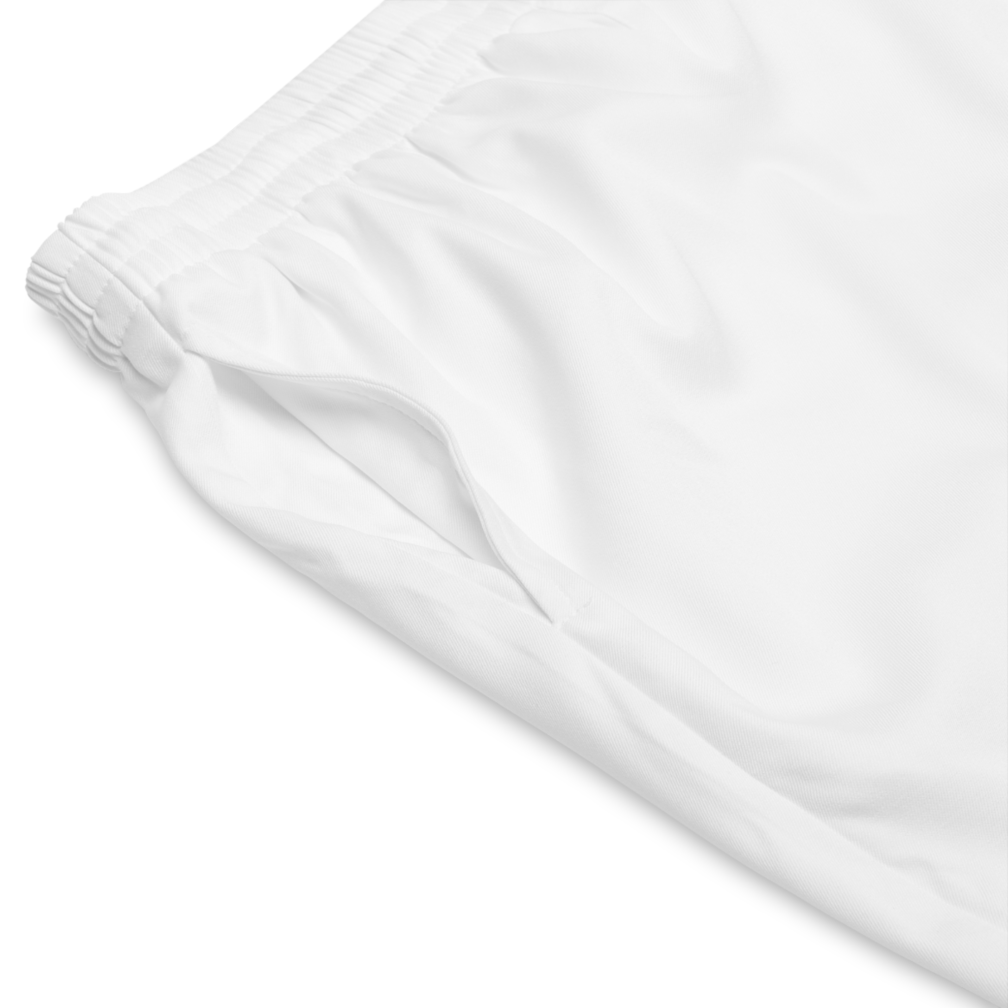 17726054322297193633_2048.jpeg Men's Beach Shorts with EM&QU Dog Logo — Lightweight Elastic Swim Trunks