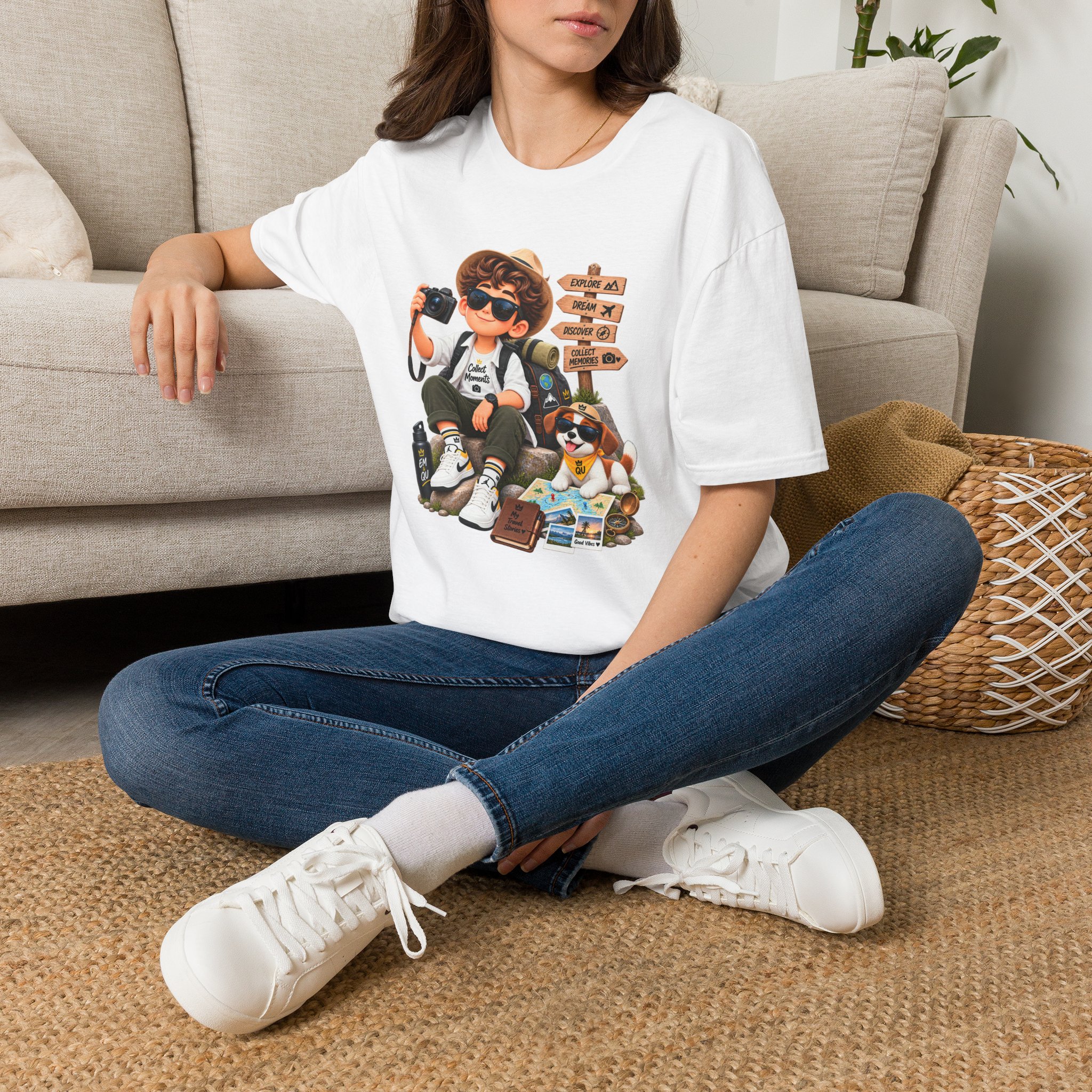 3464988704452628594_2048.jpeg Chef Kid Cartoon T-Shirt – Cute Little Cook Graphic Tee