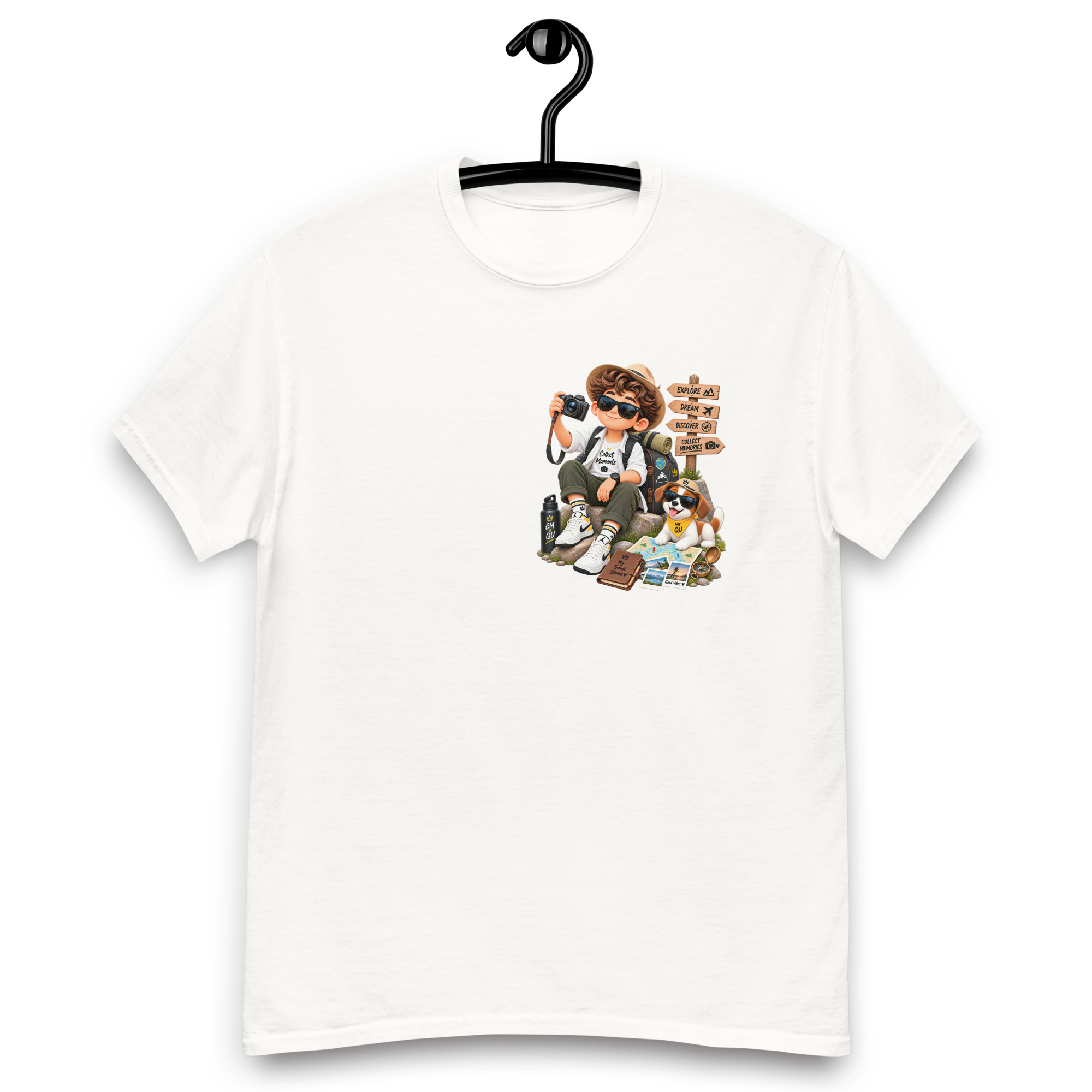 unisex-classic-tee-white-front-6a8302d4b6d5a.jpg EM & QU Cotton classic tee | Unisex