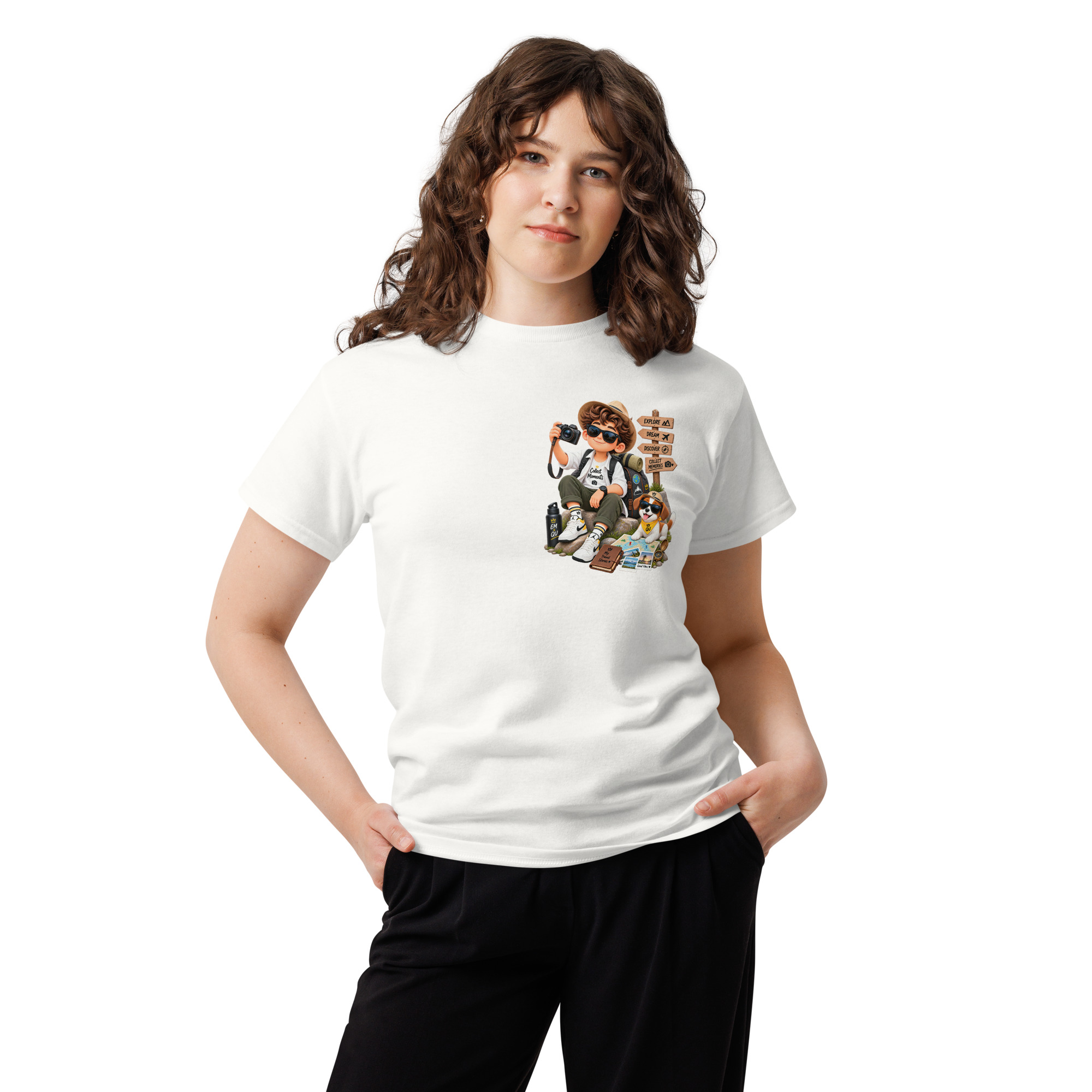unisex-classic-tee-white-front-6a8302d4b9430.jpg EM & QU Cotton classic tee | Unisex