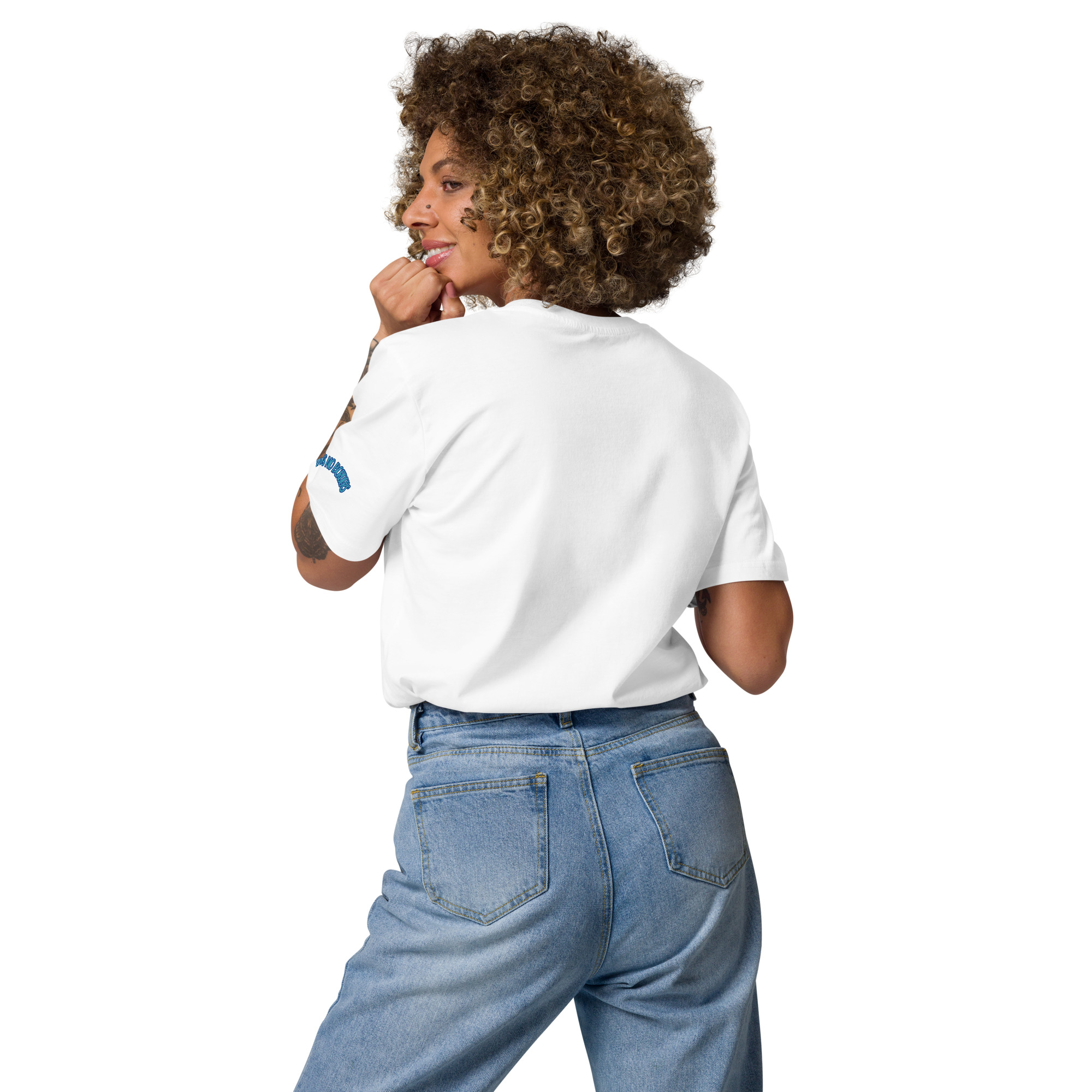 unisex-organic-cotton-creator-2.0-t-shirt-white-back-6a7f4ea27bd81.jpg Kai Cat Graphic Organic Cotton T-Shirt | Unisex